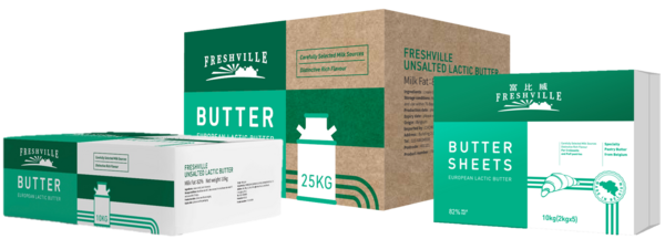 富比威发酵黄油 Freshville Unsalted Lactic Butter