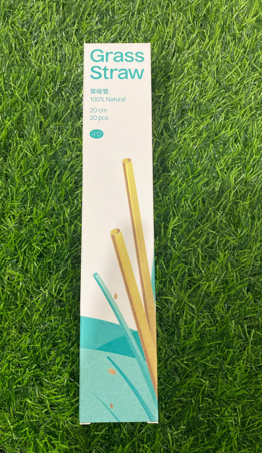 草吸管20公分盒裝