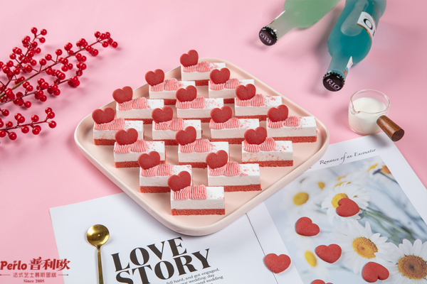 普利欧自助餐系列-趣味长条花漾菱形缤纷方形