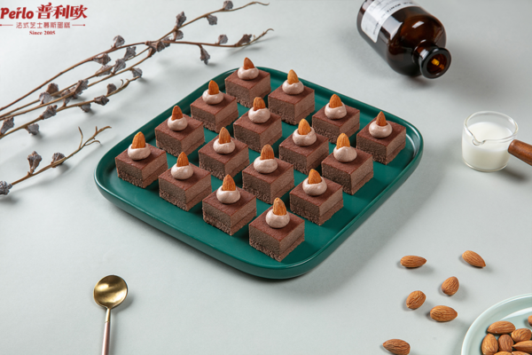 普利欧自助餐系列-趣味长条花漾菱形缤纷方形