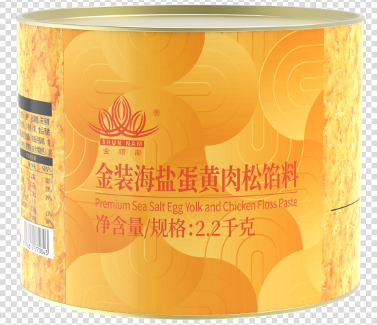 金装海盐蛋黄肉松馅料