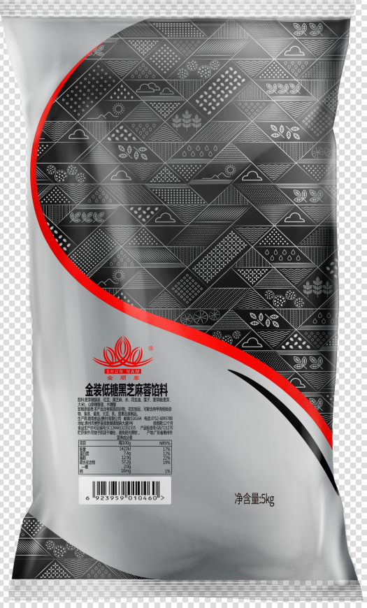 金装低糖黑芝麻蓉馅料