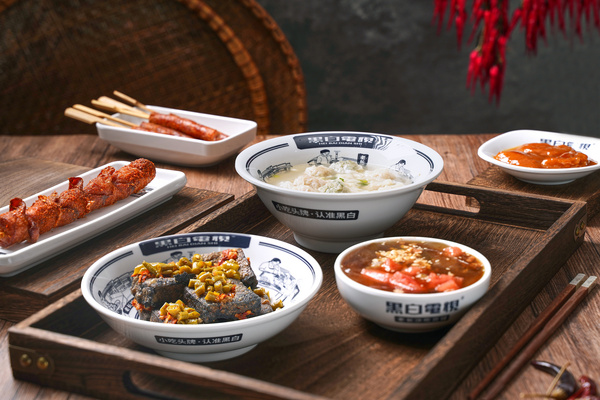 小吃系列-黑白电视