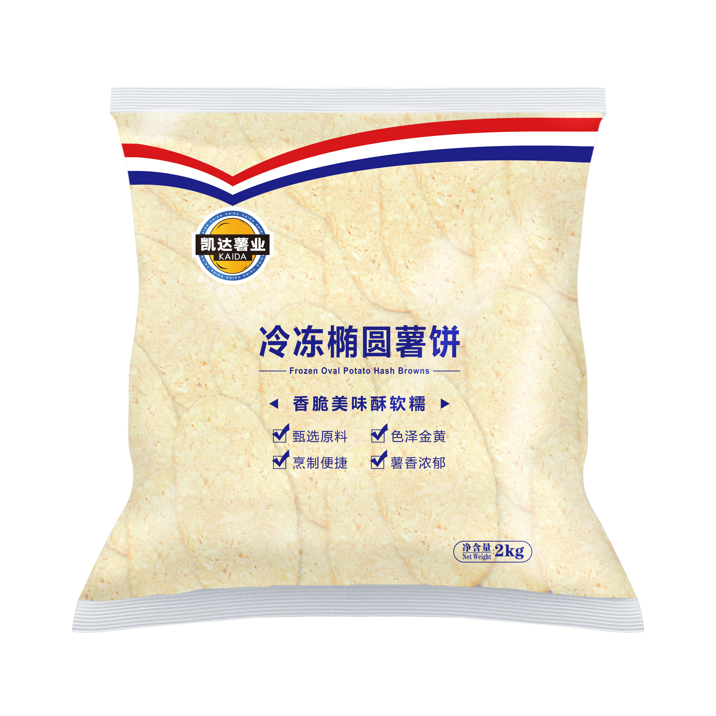 冷凍橢圓薯餅