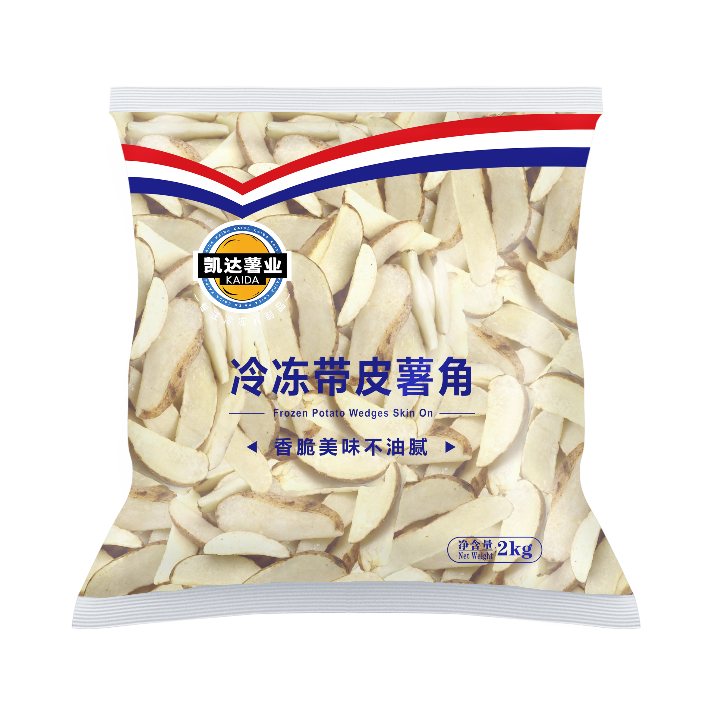 冷凍帶皮薯角