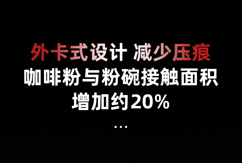 MHW-3BOMBER轰炸机驭系列磁吸接粉环意式咖啡58mm 咖啡机接粉器