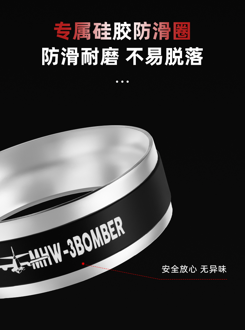 MHW-3BOMBER轰炸机驭系列磁吸接粉环意式咖啡58mm 咖啡机接粉器