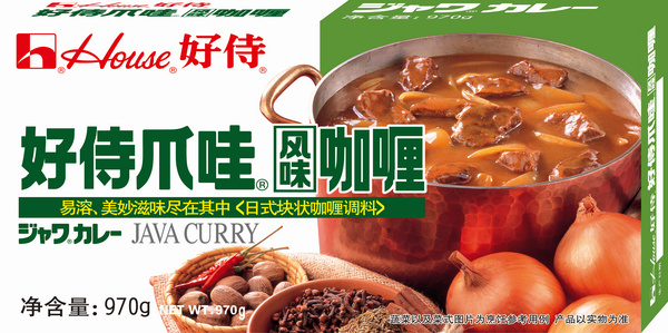 好侍爪哇風(fēng)味咖喱