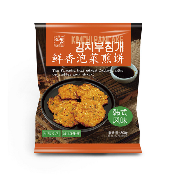 800g鲜香泡菜煎饼