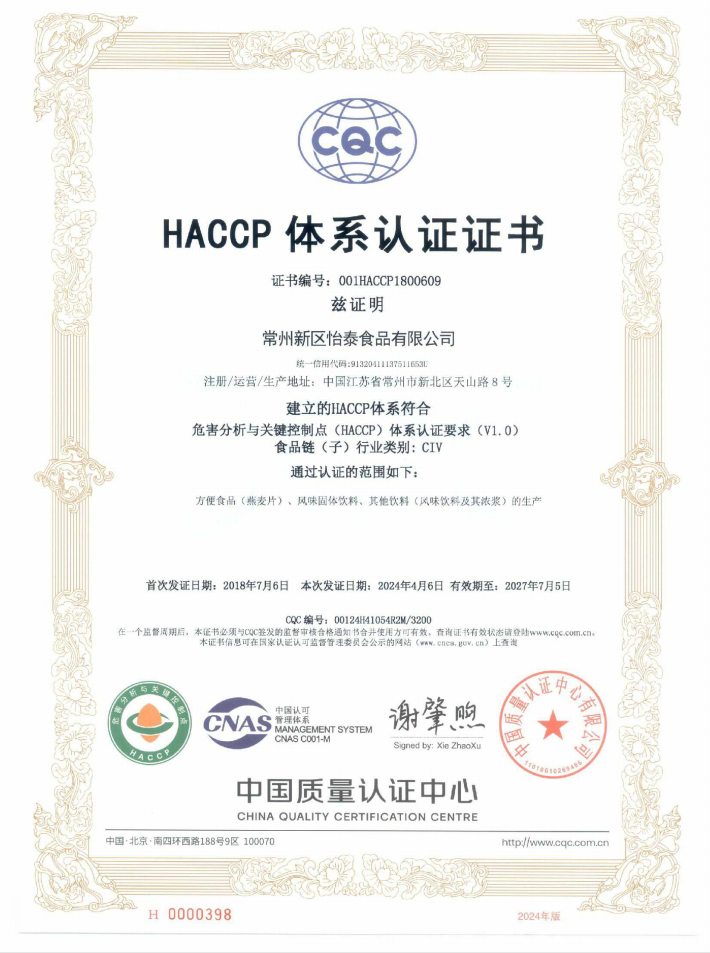 HACCP