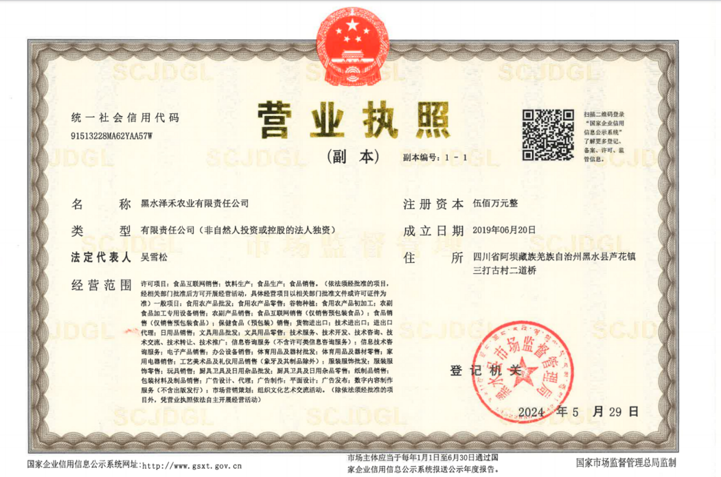 营业执照