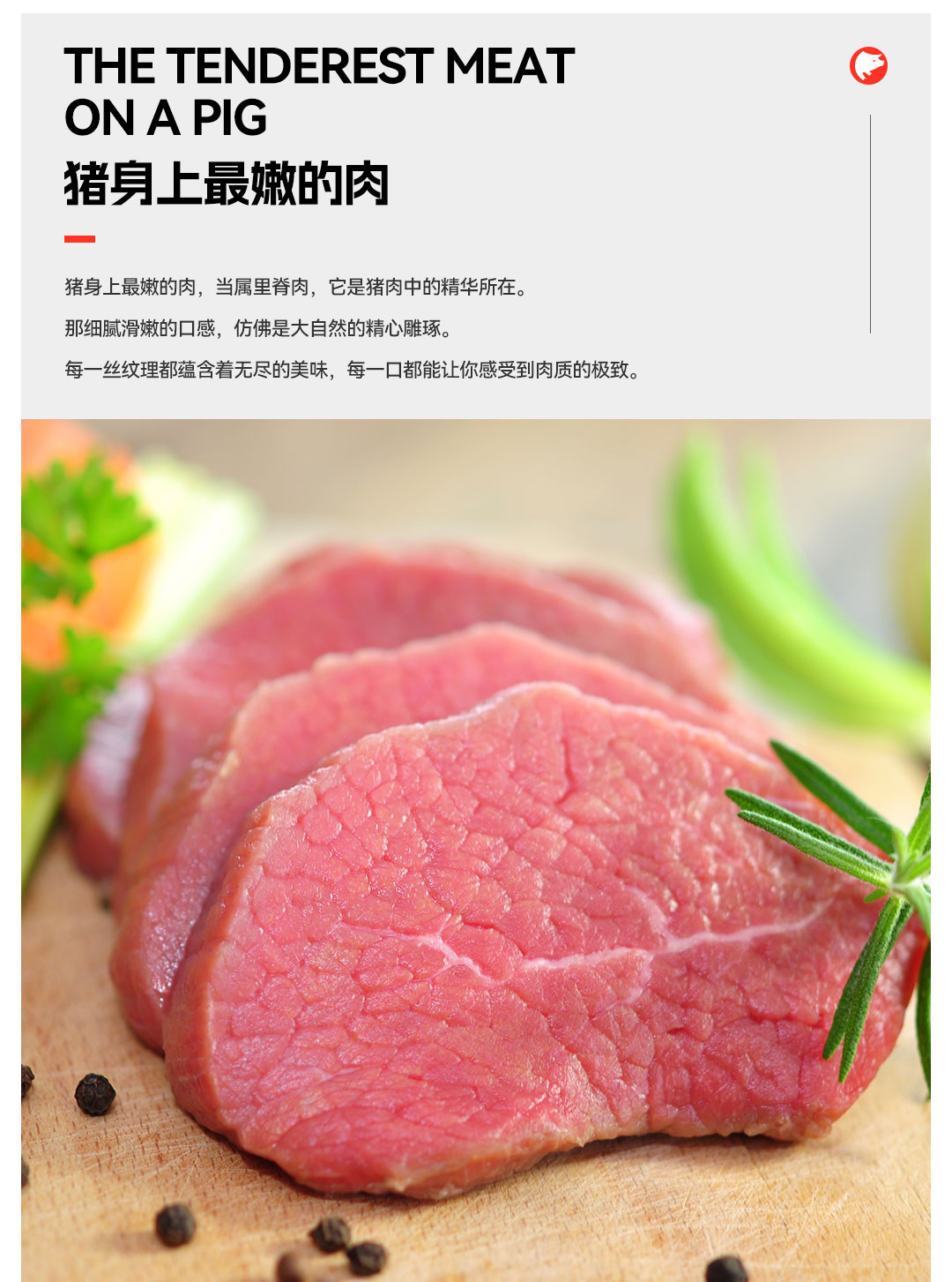 欧式风干里脊肉