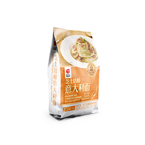 袋裝芝士培根意面