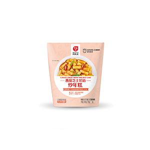 杯裝番茄芝士奶油炒年糕