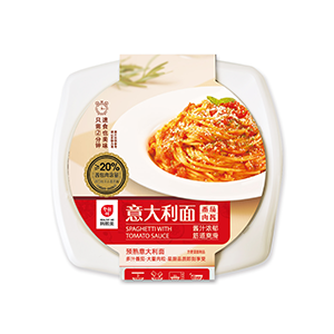 盤裝番茄肉醬意面