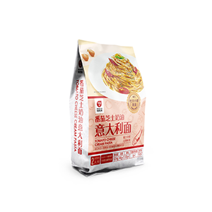 袋裝番茄芝士奶油意面