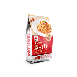 袋裝番茄肉醬意面