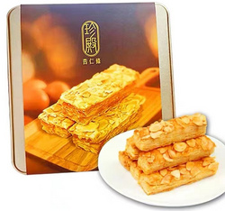 珍殿 中國(guó)香港製造杏仁條 225g