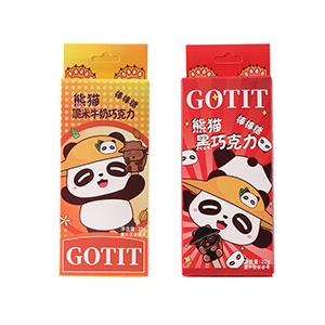 20g熊貓黑巧脆米巧克力棒