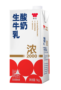 味全浓2000生牛乳酸奶