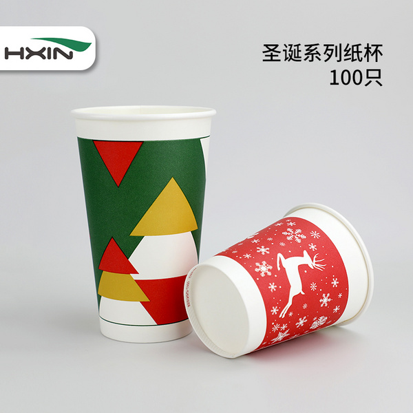 圣诞纸杯