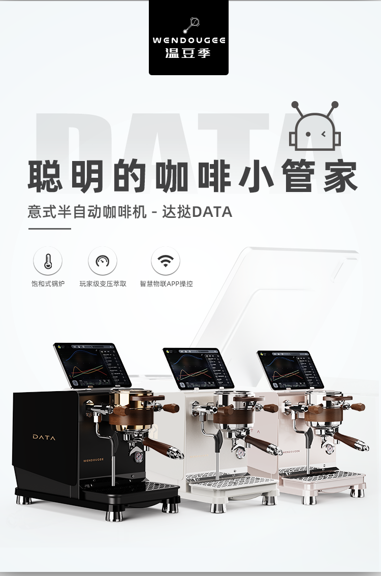 DATA迷你意式半自动咖啡机