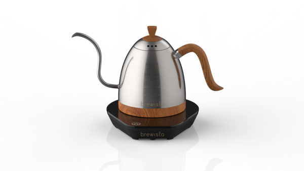 Brewista Artisan 600ml細(xì)長(zhǎng)嘴可調(diào)溫不銹鋼電水壺