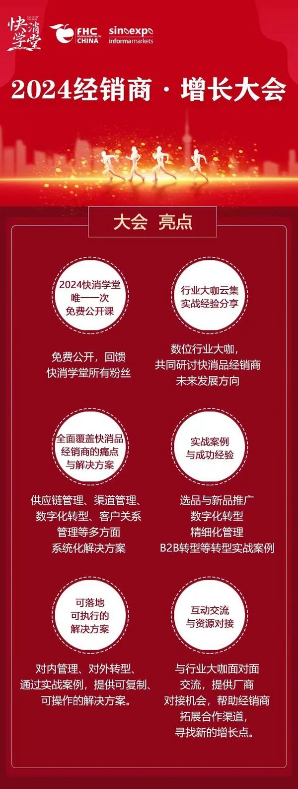 快消品经销商进入淘汰赛，如何突围制胜？FHC【2024经销商·增长大会】官宣，邀您共赴盛举！