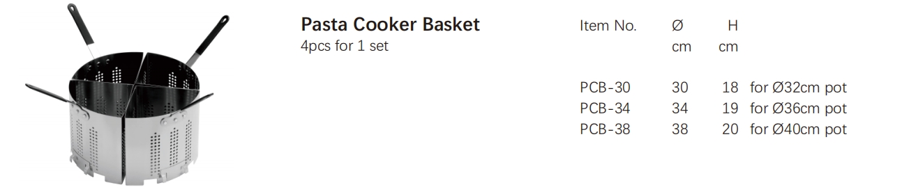 Pasta Cooker Basket 1set