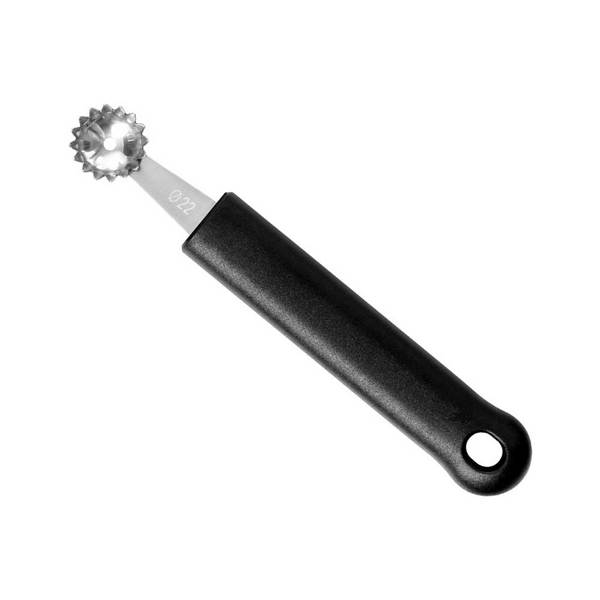 Melon scoop serrated