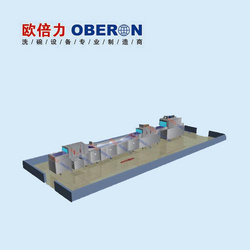 歐倍力自動(dòng)餐具清洗流水線