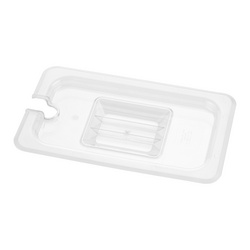 Clear GN Lid w/ notched