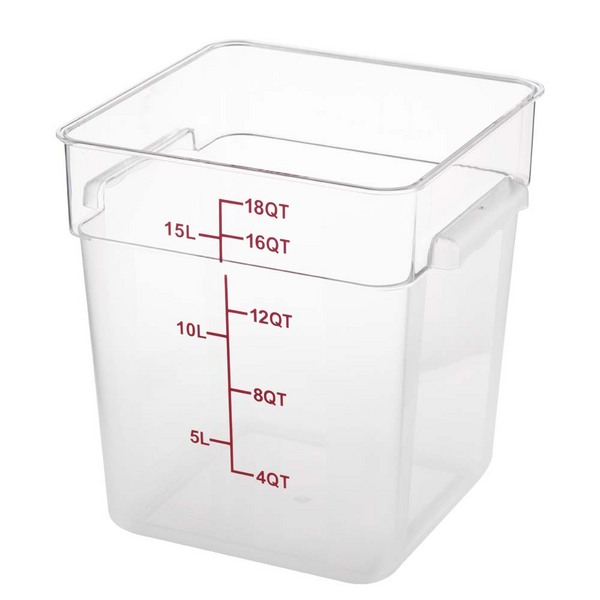 Storage Container Square 18 Qt.