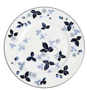 野草莓墨蓝27厘米餐盘