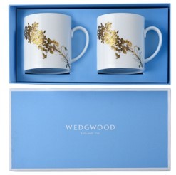 WEDGWOOD威基伍德  Vera Wang王薇薇           灿金花园马克杯对杯礼盒
