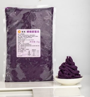 烘焙紫薯泥