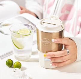 几何棱线咖啡杯
