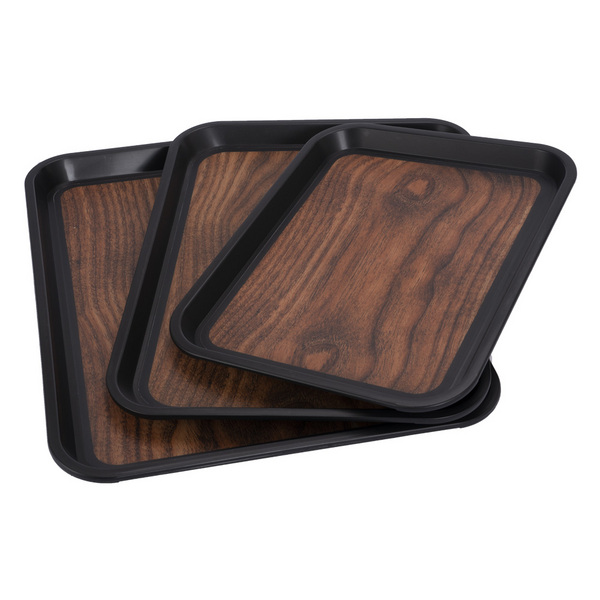 Wood grain Non-Slip tray