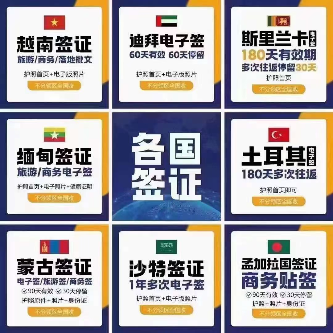 东南亚签证服务