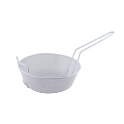 CULINARY IRON BASKET(FINE MESH) 噴粉鐵密炸籃(密孔) J33111-J33113