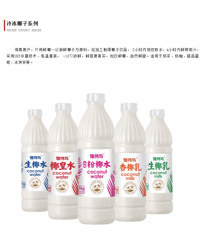 冷凍椰子產(chǎn)品