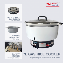 7L Gas Rice Cooker