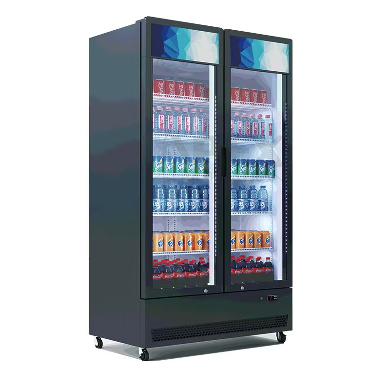 Apex Deluxe Double Door Upright Cooler with Dynamic Cooling System