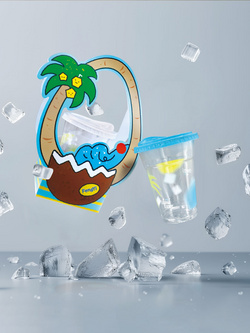 PET椰子半透明杯
