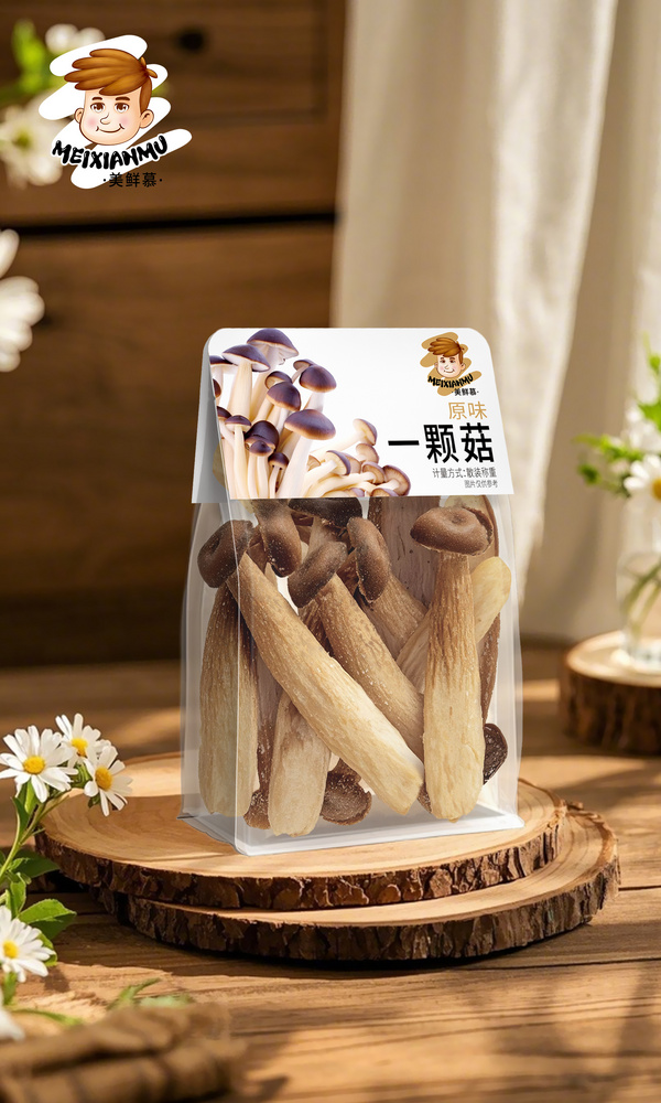 鹿茸菇脆