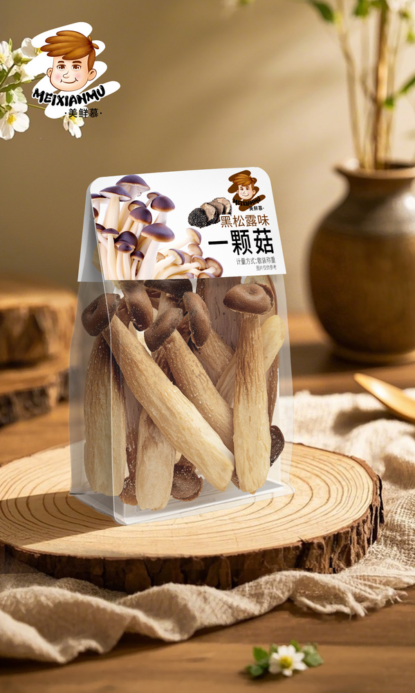 鹿茸菇脆