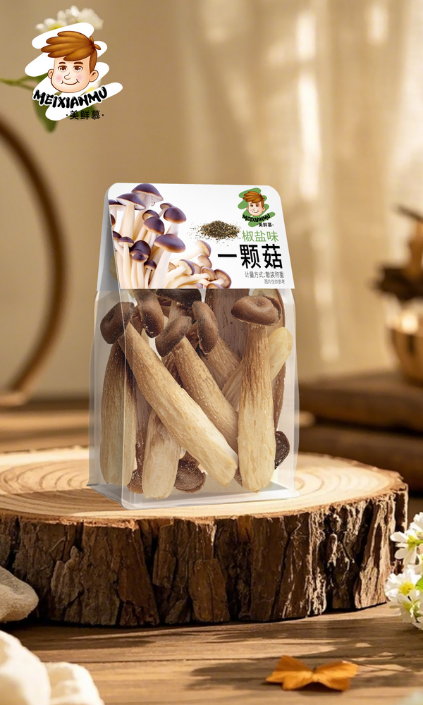 鹿茸菇脆