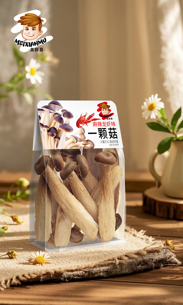 鹿茸菇脆