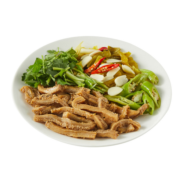 酸菜炒牛肚