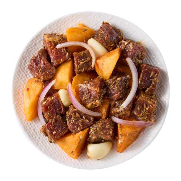孜然羊肉土豆